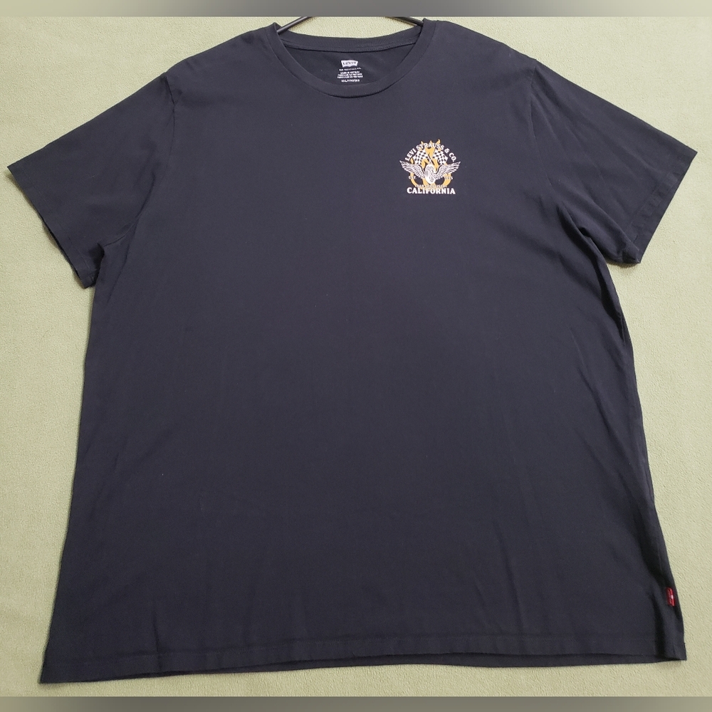 Levi Strauss Black Graphic T-Shirt